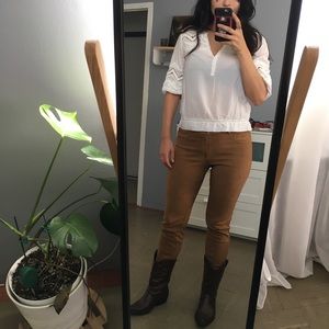 The Softest Suede Camel Leggings 🐪